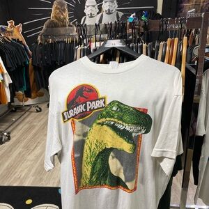 Vintage 90’s Jurassic Park Movie T-Shirt Size Large
